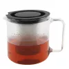 Bredemeijer Emma theepot 1,3L borosilicaatglas met RVS theezeef 165030