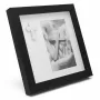 Zilverstad fotolijst met kruis 10x15 staand metaal zilver