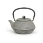 Bredemeijer Theepot Jang 0,8L Gietijzer Grijs met RVS Theezeef 153022