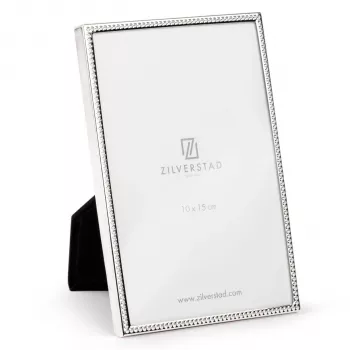 Zilverstad Sweet Memory 10x15 Parelrand Metalen Glanzende Fotolijst Zilver 7154221