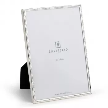 Zilverstad Sweet Memory 13x18 Parelrand Metalen Glanzende Fotolijst Zilver 7154231
