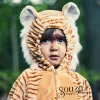 Souza! kigurumi kostuum jumpsuit Timmy de Tijger voor kinderen, 6 jaar (100799)