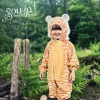 Souza! kigurumi kostuum jumpsuit Timmy de Tijger voor kinderen, 6 jaar (100799)