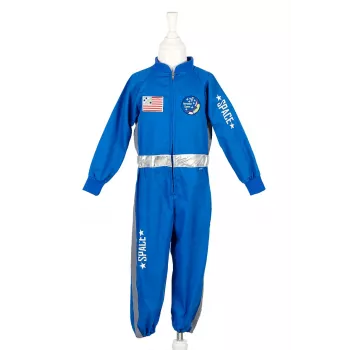 Souza! Andre astronautenkostuum overall blauw 3-4 jaar