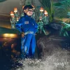 Souza! Andre astronautenkostuum overall blauw 3-4 jaar