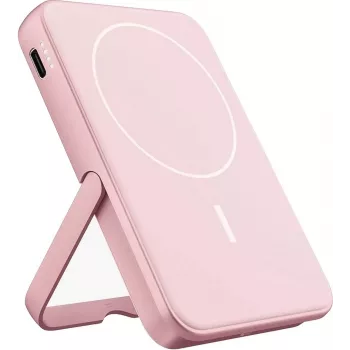 FRESH'N'REBEL draadloze inductieve oplader 5000 mAh pastelroze