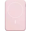 FRESH'N'REBEL draadloze inductieve oplader 5000 mAh pastelroze