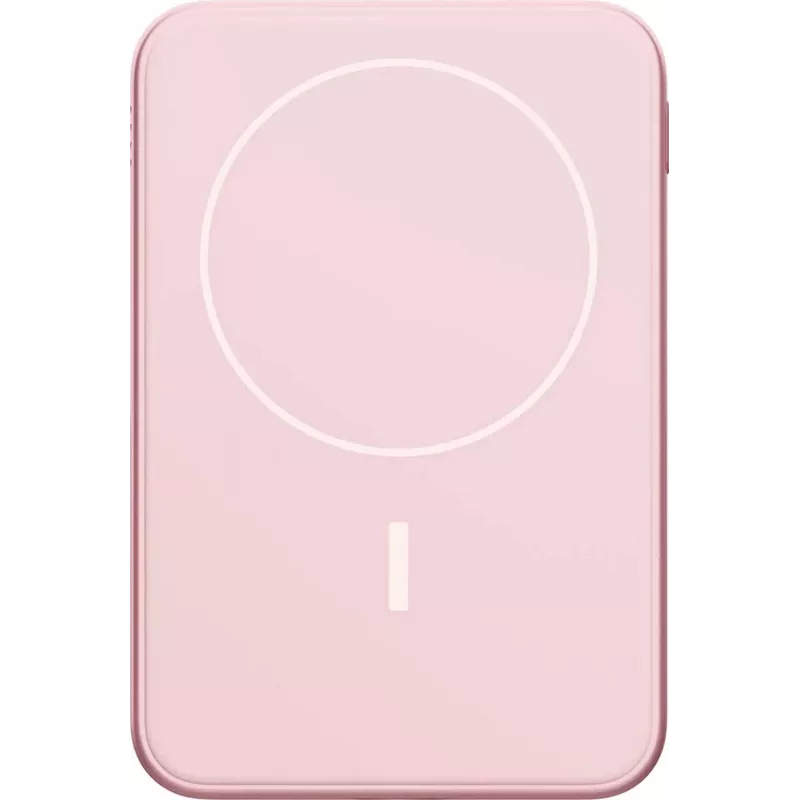 FRESH'N'REBEL draadloze inductieve oplader 5000 mAh pastelroze