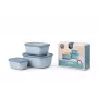 Mepal Cirqula multischaal-set 3-delig, nordic blue