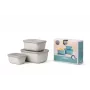 Mepal Cirqula Multi Bowl Set 3-delig, Nordic White