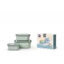 Mepal Cirqula multi bowl set 3-delig, Nordic Sage