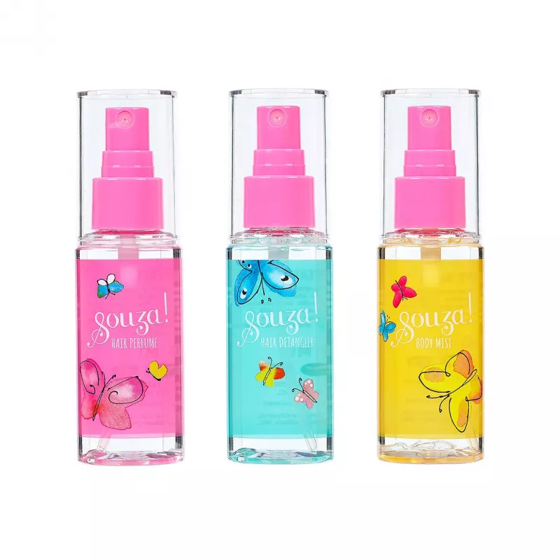 Souza! Kinder haar- & bodymist set 3 x 50 ml