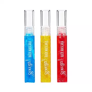 Souza! Glitter haarmascara voor kinderen set met 3 kleuren