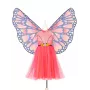 Souza! Papillon vlinder kostuum jurk en vleugels 8-10 jaar
