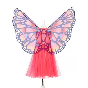 Souza! Papillon vlinder kostuum jurk en vleugels 8-10 jaar