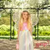 Souza! Fee vlinder kostuum jurk met vleugels Flora 3-4 jaar