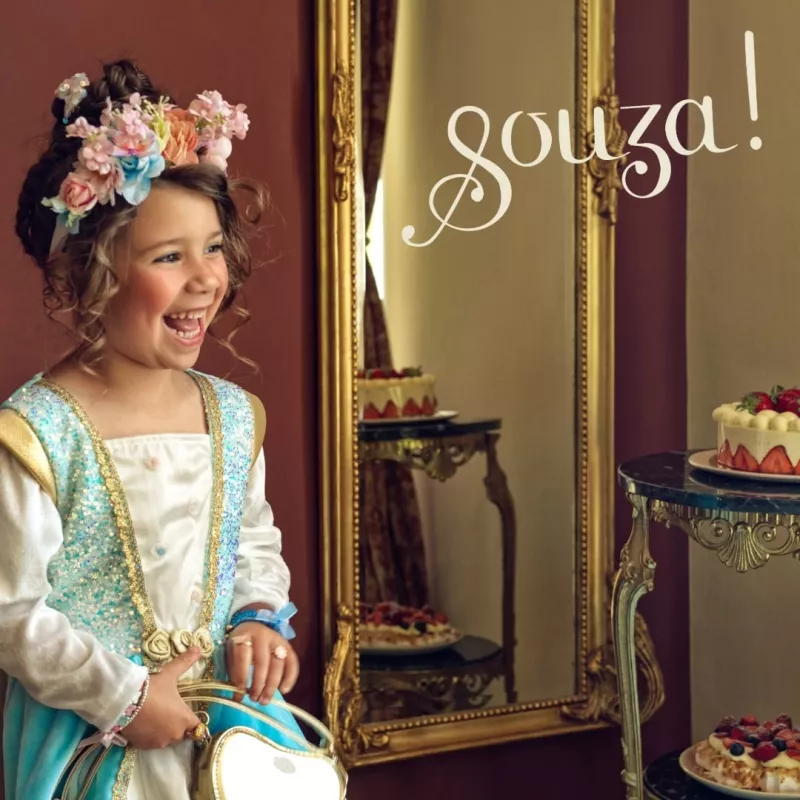Souza! Prinses Josephina kostuumjurk 8-10 jaar