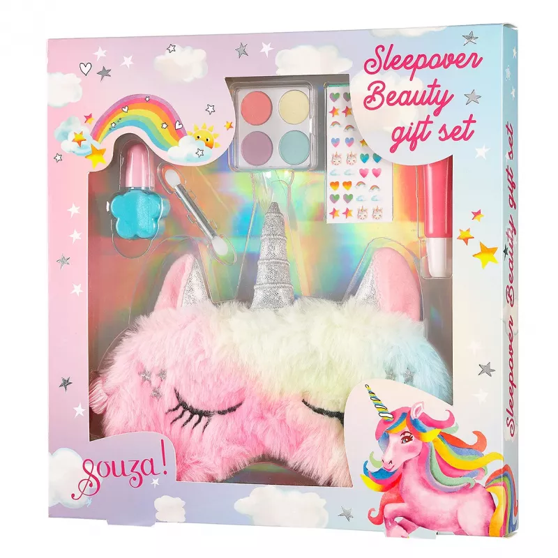 Souza! Eenhoorn kindermake-upset met slaapmasker 107501