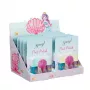 Souza! Zeemeermin Nagellakset voor Kinderen - 4 waterbasis, afpelbare nagellakken (Roze, Paars, Blauw, Glitter)