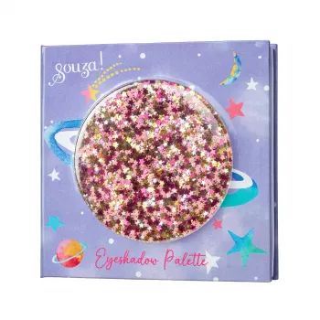 Souza! Kinder Oogschaduwpalet met Spiegel 9 Kleuren Galaxy