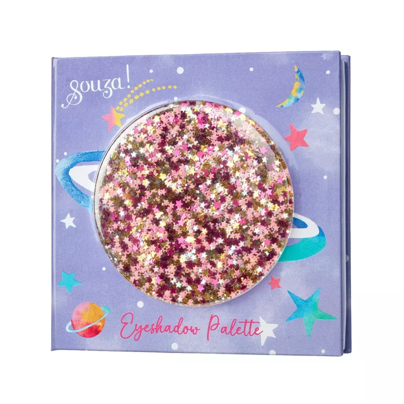 Souza! Kinder Oogschaduwpalet met Spiegel 9 Kleuren Galaxy