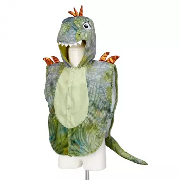 Souza! T-Rex Dinosaurus Kostuumcape voor 2-jarigen, Groen