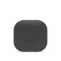 Decoded Siliconen Aircase Beschermhoes voor Apple AirPods 4e Generatie (Charcoal)