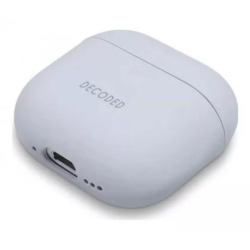 Decoded Siliconen Aircase Beschermhoes voor Apple AirPods 4e Generatie (Clay)