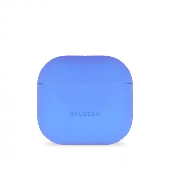 Decoded Siliconen Aircase voor AirPods 4e Generatie - Blauw