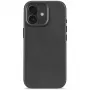 Decoded Leren Achtercover voor Apple iPhone 17 Zwart