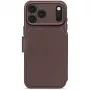 Decoded Leather Detachable Wallet voor iPhone 17 Pro met MagSafe - chocoladebruin