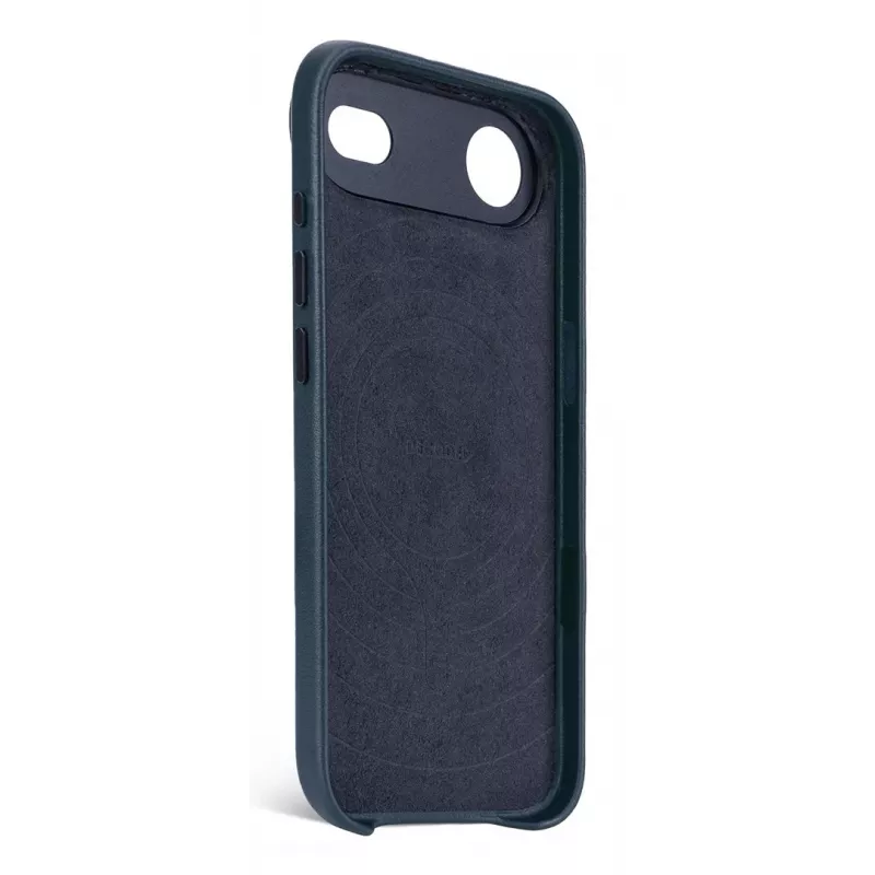 Decoded Leather Backcover voor iPhone 17 Air met MagSafe - Navy Shadow