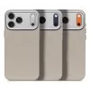 Decoded leren achterkant hoesje voor iPhone 17 Pro Max MagSafe-compatibel Solid Clay