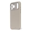 Decoded leren achterkant hoesje voor iPhone 17 Pro Max MagSafe-compatibel Solid Clay
