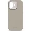 Decoded AntiMicrobial Silicone Back Cover voor iPhone 17 MagSafe-compatibel Soft Taupe