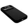 Decoded AntiMicrobial Silicone Back Cover voor iPhone 17 Pro met MagSafe (Phantom Black)