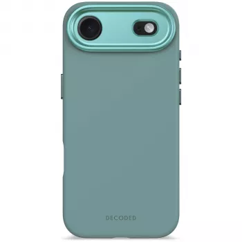 Decoded AntiMicrobial Siliconen achterkant voor iPhone 17 Air, Retro Blue