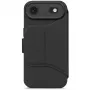 Decoded Silicone Detachable Wallet voor iPhone 17 Air Phantom Black