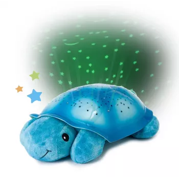 Cloud B Turtle Night Light Projector blauw