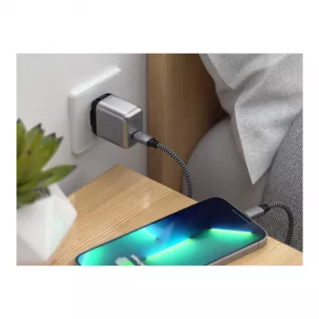 Satechi 20W USB-C PD wandlader, zwart/grijs