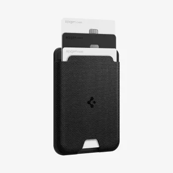 SPIGEN Urban Fit Wallet MagSafe magnetische kaarthouder voor Galaxy S zwart