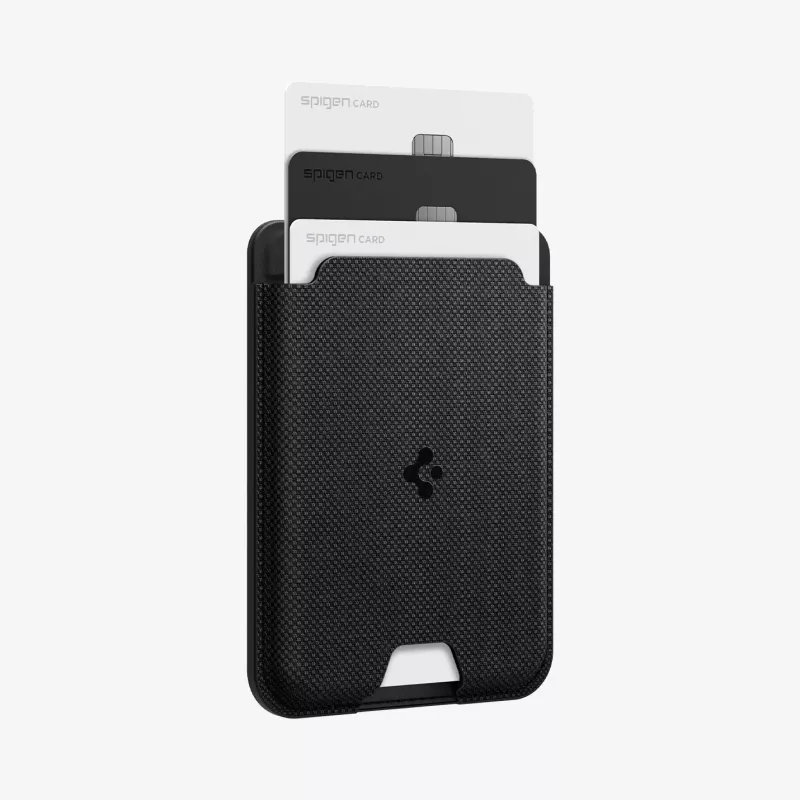 SPIGEN Urban Fit Wallet MagSafe magnetische kaarthouder voor Galaxy S zwart