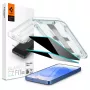 Spigen Glas.TR EZFIT HD Privacy privacyglas voor Samsung Galaxy S24+ 2 stuks