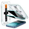 Spigen Glas.TR EZFIT HD Privacy privacyglas voor Samsung Galaxy S24+ 2 stuks