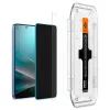 Spigen Glas.TR EZFIT HD Privacy privacyglas voor Samsung Galaxy S24+ 2 stuks