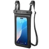 SPIGEN A611P universele waterdichte drijvende hoes 2-pack mat zwart