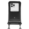 SPIGEN A611P universele waterdichte drijvende hoes 2-pack mat zwart