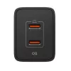 SPIGEN ESSENTIAL EE472EU 2-poorts netwerkoplader 47W zwart