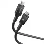 SPIGEN EB10020CC Essential USB-C naar USB-C kabel 100W 200cm zwart