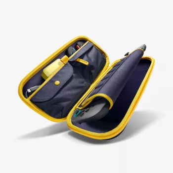 Spigen Nano Pop Pro pouch voor Nintendo Switch 2 - Blueberry Navy